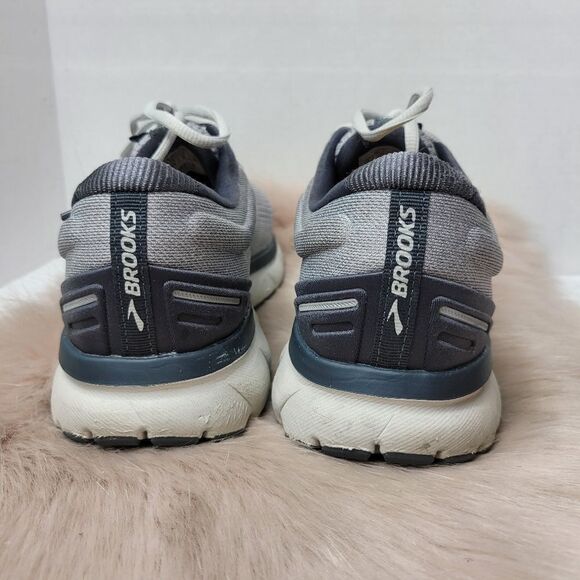 Brooks Trace 1 MeGray Running Comfort 1103641D097 Men's Sneaker Shoes Size 10 - Picture 4 of 9